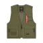 Mesh Utility Vest - dark olive