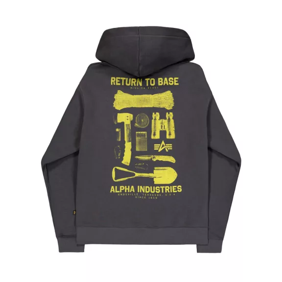 Return To Base Hoodie - vintage grey Return To Base Hoodie - vintage grey