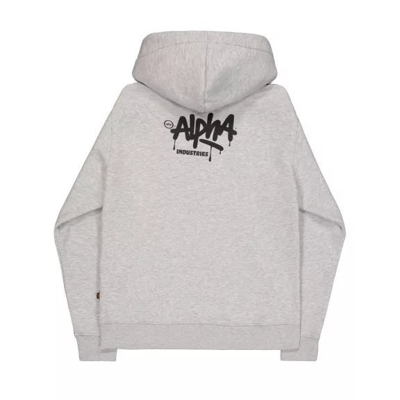 Alpha Signature Hoodie - grey heather Alpha Signature Hoodie - grey heather