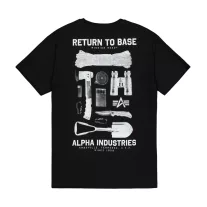Return To Base T-Shirt - black