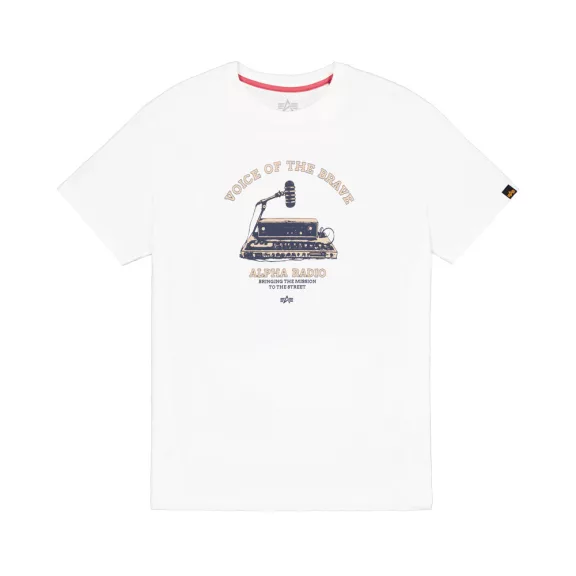 Alpha Radio T-Shirt - white Alpha Radio T-Shirt - white