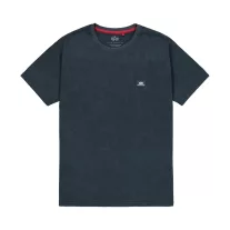 Waffle Small Logo T-Shirt - ultra navy