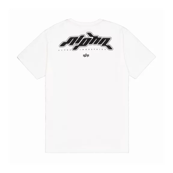 3D Wavy BP T - white 3D Wavy BP T - white