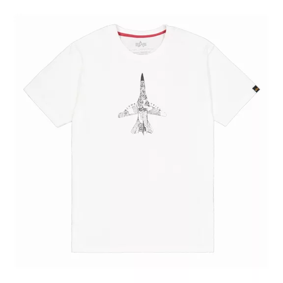 Air Force Sketch T-Shirt - white Air Force Sketch T-Shirt - white