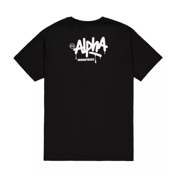 Alpha Signature T-Shirt - black Alpha Signature T-Shirt - black