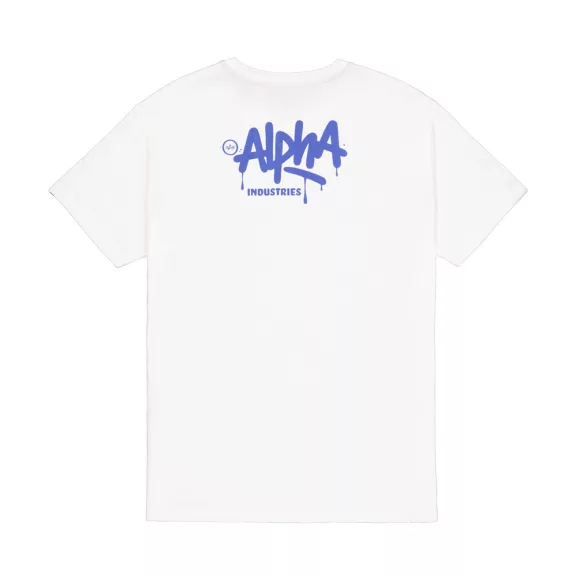 Alpha Signature T-Shirt - white Alpha Signature T-Shirt - white