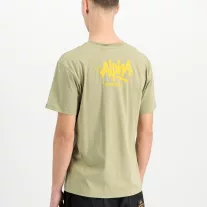 Alpha Signature T-Shirt - light olive