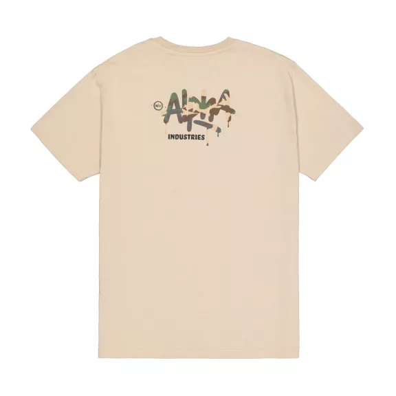 Alpha Signature Camo T-Shirt - organic beige Alpha Signature Camo T-Shirt - organic beige