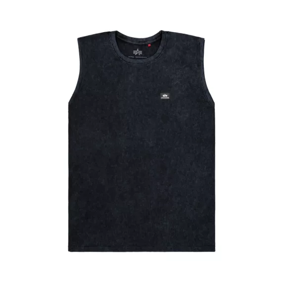 Waffle Small Logo Tank - black Waffle Small Logo Tank - black