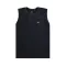 Waffle Small Logo Tank - black
