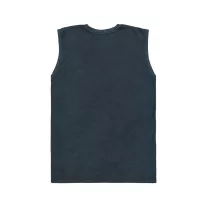 Waffle Small Logo Tank - ultra navy