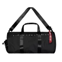 Ripstop Packable Gym Bag - black