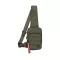 Label Sling Bag - dark olive