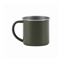 Alpha Steel Mug - dark olive