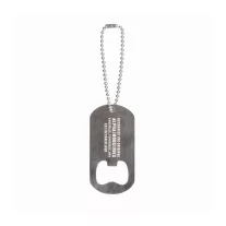 Bottle Opener Keychain - silver