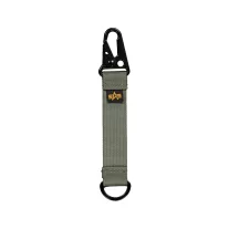 Alpha Utility Key Chain - sage-green