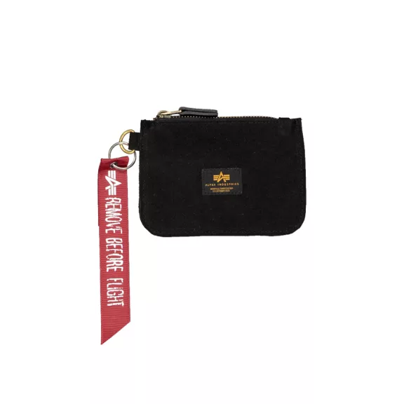 Leather Coin Wallet - black Leather Coin Wallet - black