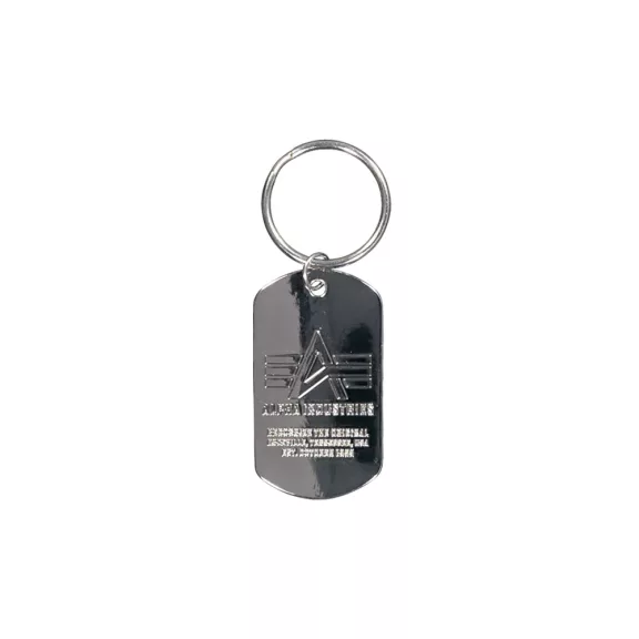 Dog Tag Key Ring - silver Dog Tag Key Ring - silver