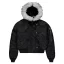 N-2B Cropped Winter Jacket Women - black
