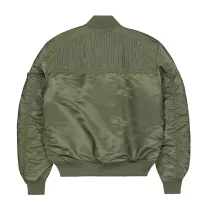MA-1 VF Embroidery Back Bomber Jacket - sage green
