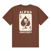 Skull Ops T-Shirt - powder brown