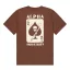 Skull Ops T-Shirt - powder brown