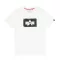 Washed Out Logo T-Shirt - white