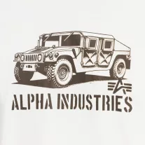 Alpha Humvee T-Shirt - white