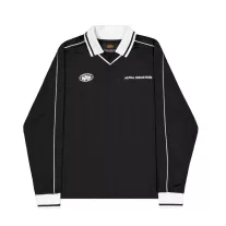 Track Tricot Polo Longsleeve - black