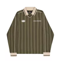 Track Tricot Polo Longsleeve - dark olive