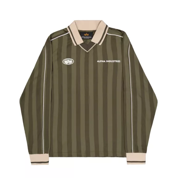 Track Tricot Polo Longsleeve - dark olive Track Tricot Polo Longsleeve - dark olive