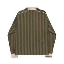 Track Tricot Polo Longsleeve - dark olive