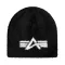 Fluffy Beanie - black