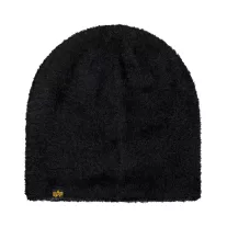 Fluffy Beanie - black