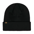 Metal Label Beanie - black Metal Label Beanie - black