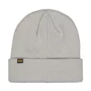 Metal Label Beanie - silver Metal Label Beanie - silver