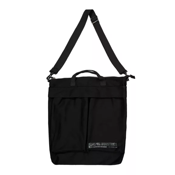 Helmet Canvas Bag - black Helmet Canvas Bag - black