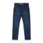 Tapered Denim Jeans - dark vintage