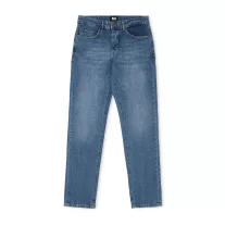 Tapered Denim Jeans - washed vintage