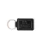 Full-Grain Leather Key Fob - black