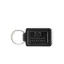 Full-Grain Leather Key Fob - black