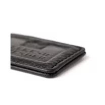 Full-Grain Leather Key Fob - black