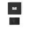 Leather Card Holder With Gift Box - Black