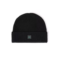 Kettama Rib Knit Beanie - Black