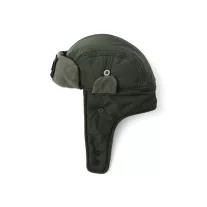 Wyant Trapper Hat - Black Forest Green