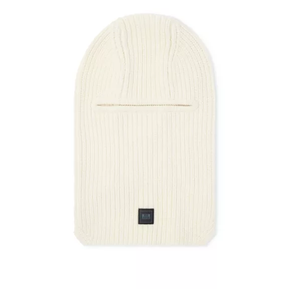 Oden Rib Knit Balaclava - Ivory Oden Rib Knit Balaclava - Ivory
