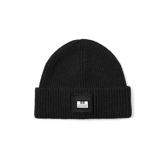 Palmyra Rib Beanie - Black Palmyra Rib Beanie - Black