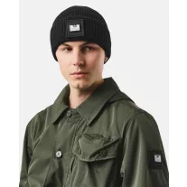 Palmyra Rib Beanie - Black