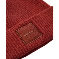 Palmyra Rib Beanie - Brick