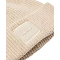 Palmyra Rib Beanie - Calcium